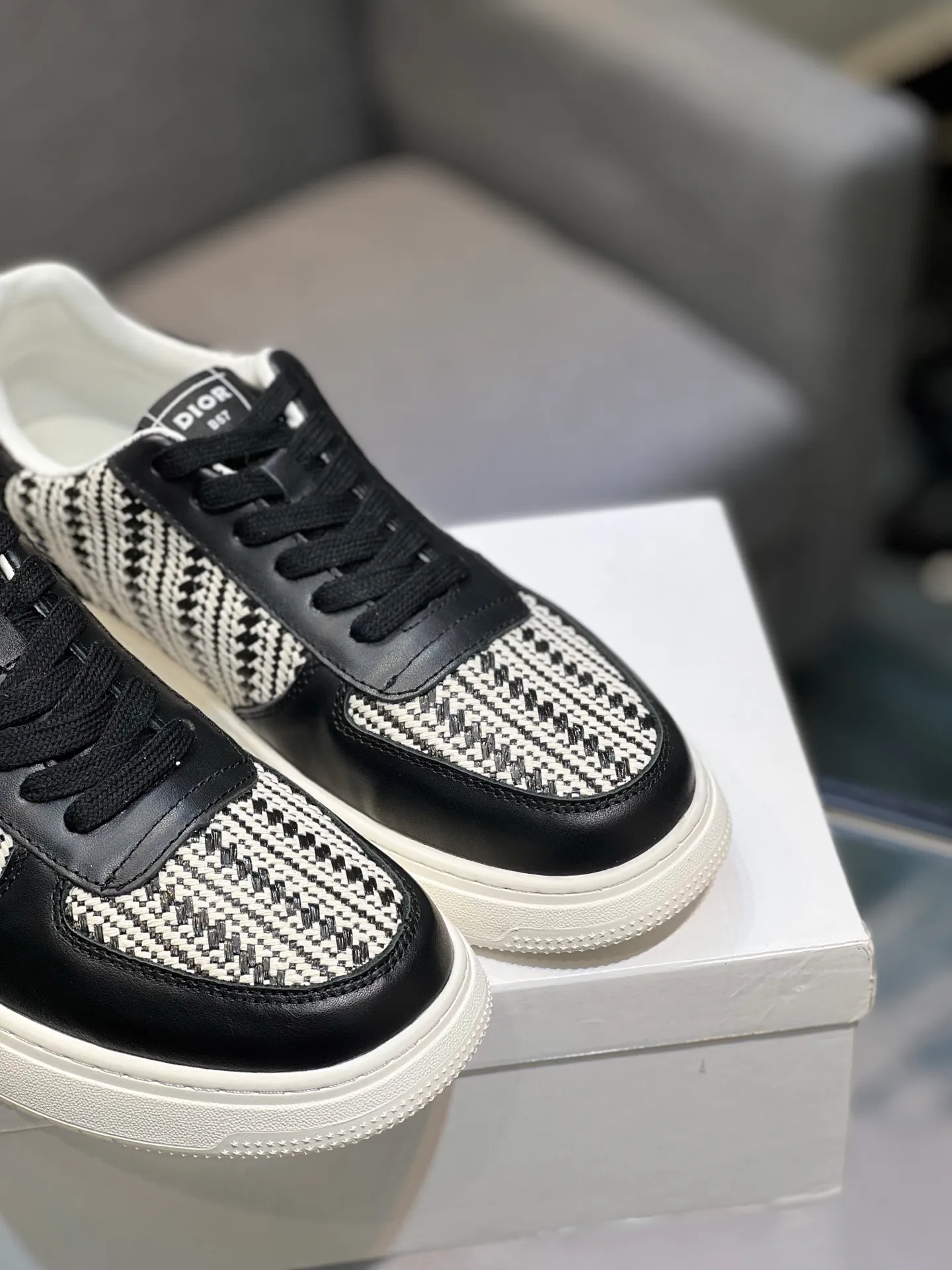 Men's Men's Shoes 💰400 [Dior] Spring and Autumn New Style 🙈Original Reissue! Reproduced from the original 💯, the workmanship is top-notch, 💪💪💪 cowhide leather upper ➕ genuine leather feet, 👻 suitable for all kinds of travel! Number of yards 38-44